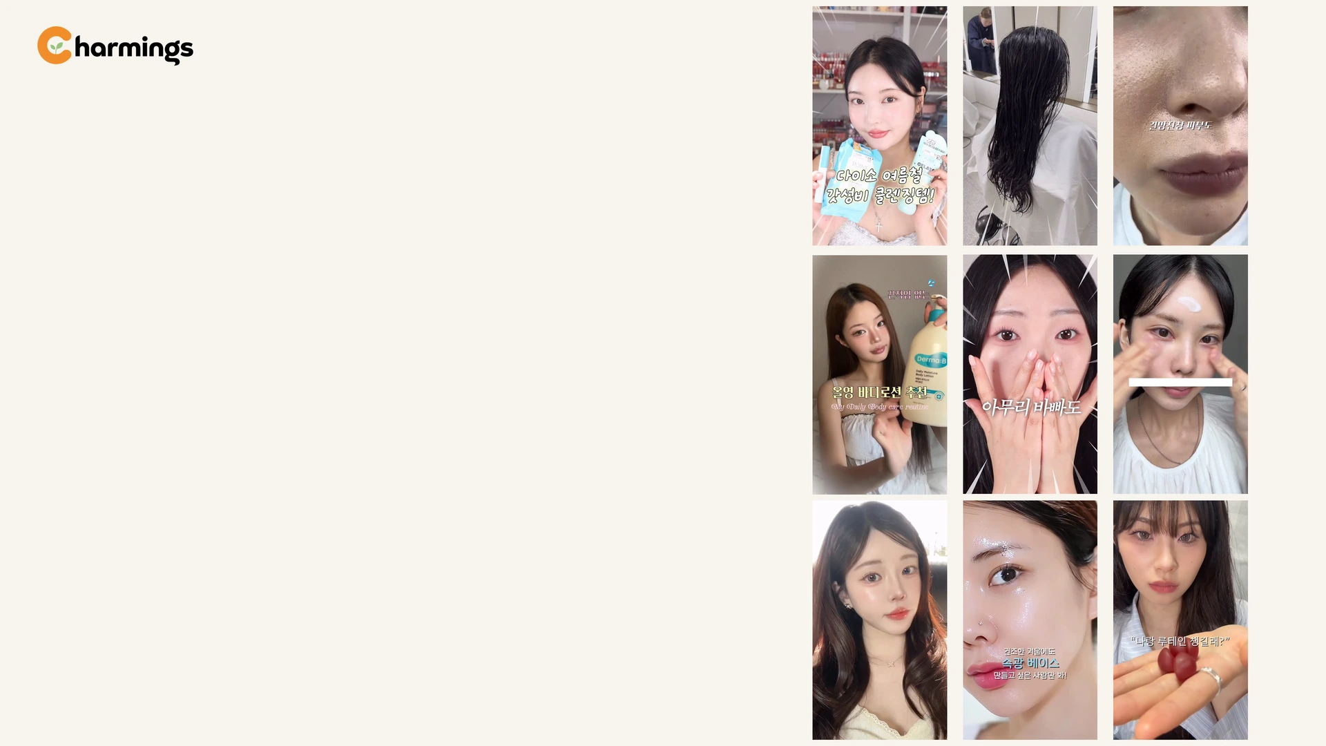차밍스 소개서 1페이지